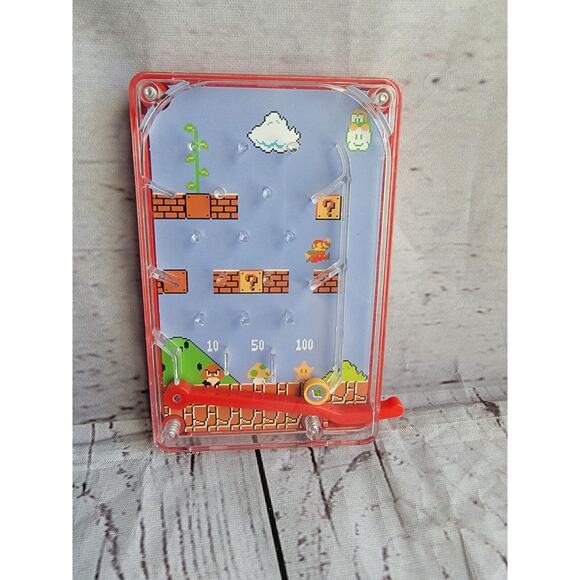 Nintendo Super Mario Bros. Pinball Game Handheld Toy McDonalds 2018 - Picture 1 of 3